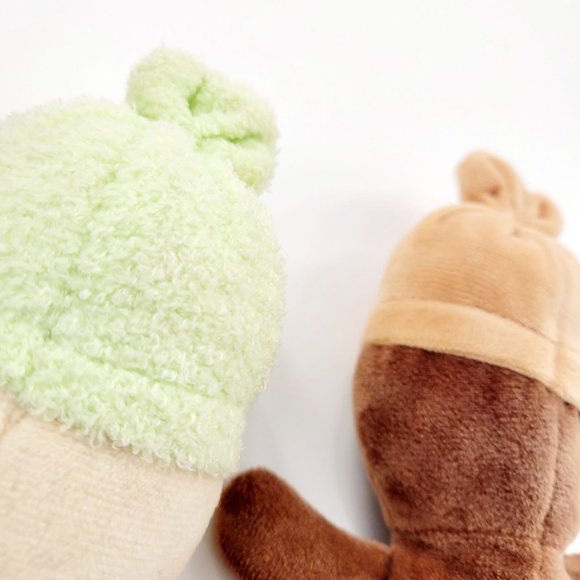 Creative Minds Multicultural Soft Baby Dolls with Hats Lot Of 3 Plush Diverse 9" - Picture 6 of 6